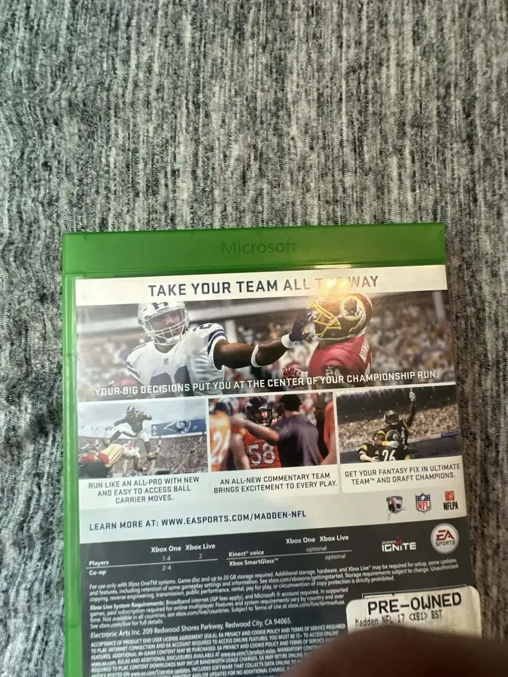 Madden NFL 17 for Xbox One